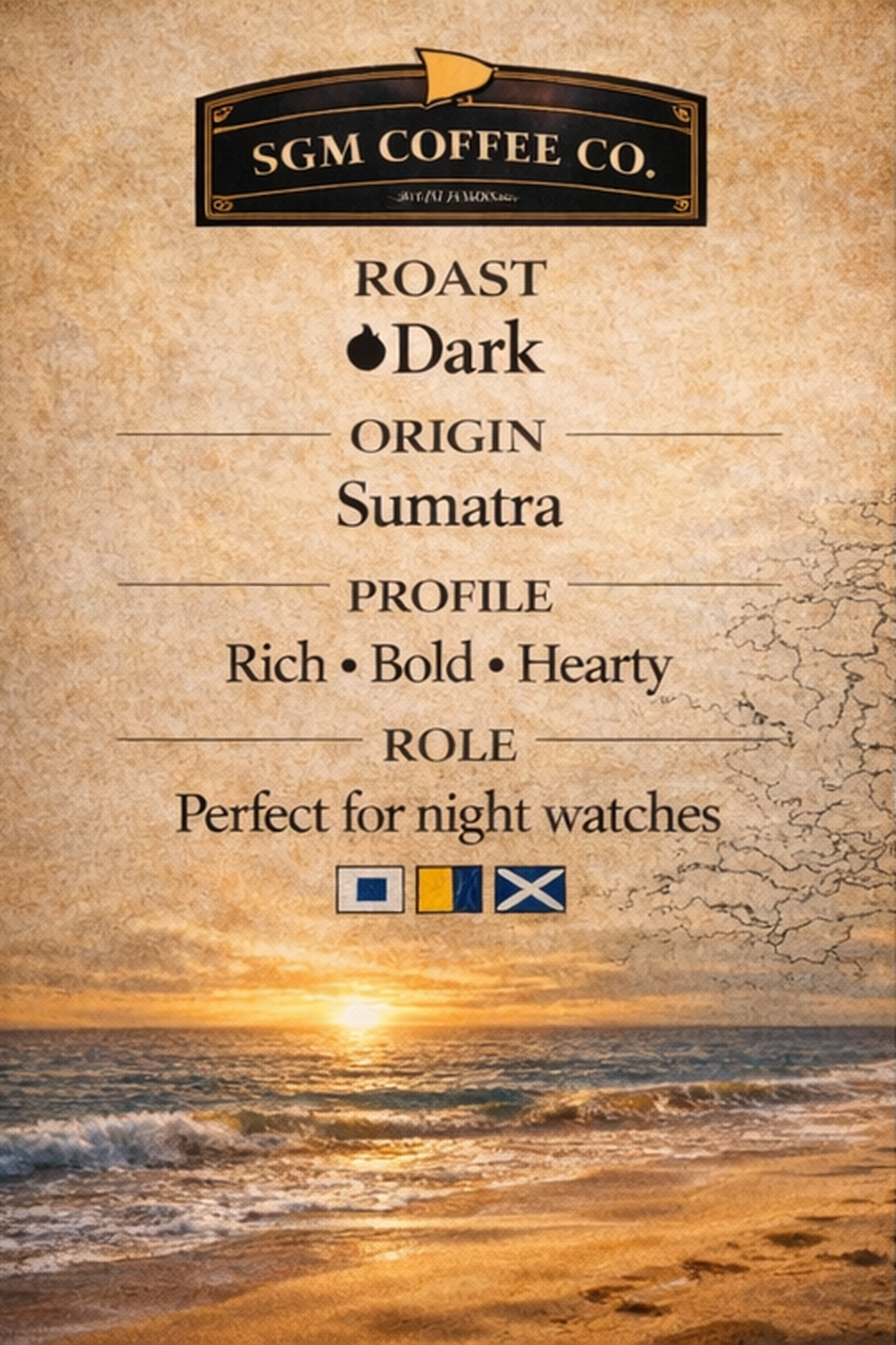 Old Captain — Medium-Dark Roast Coffee